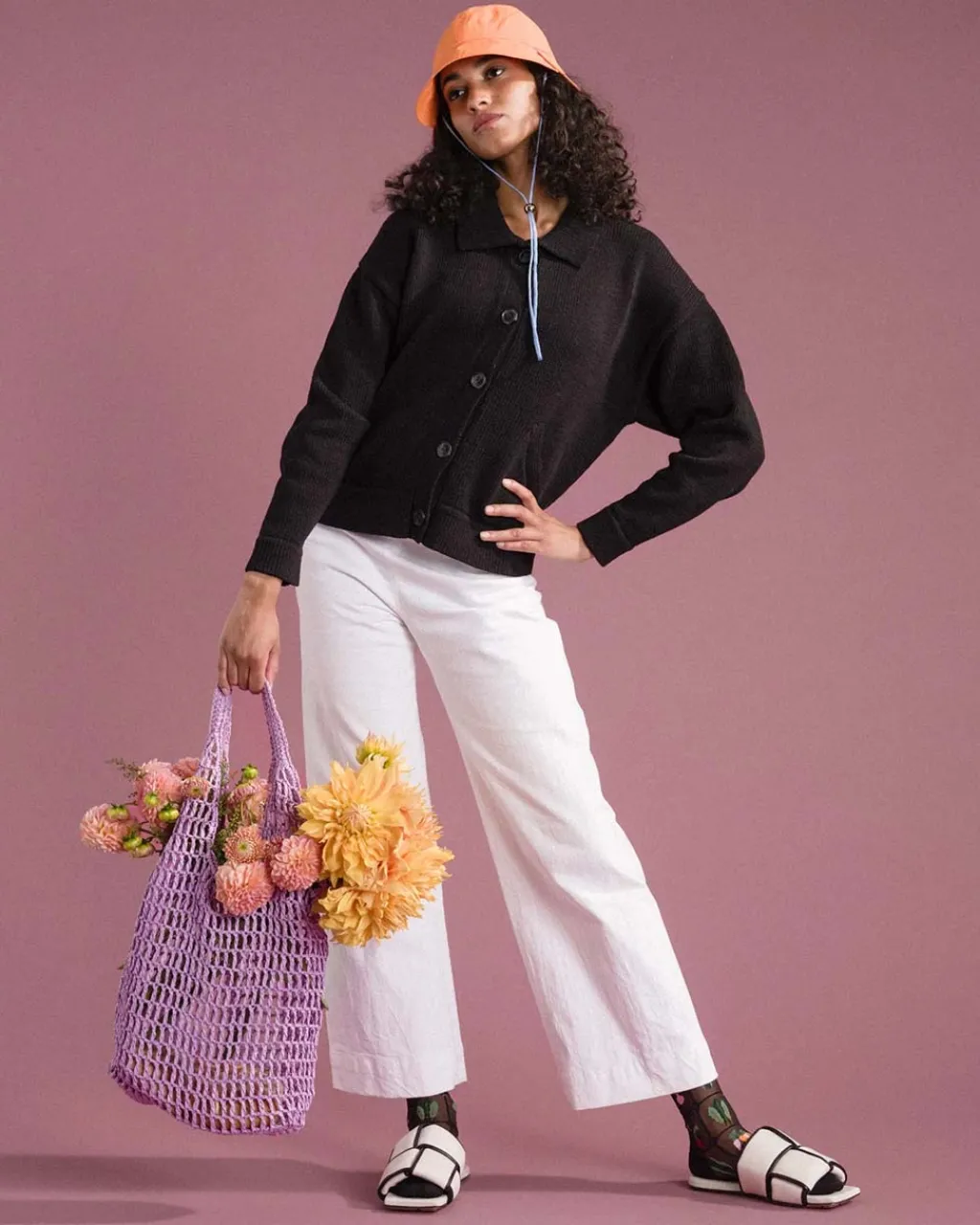 Hansel From Basel Crochet Bag - Wisteria Online