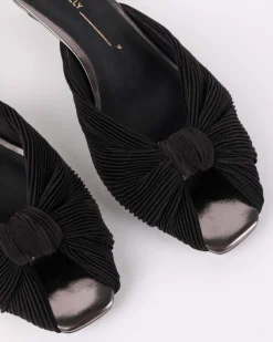 Intentionally Blank Curfew Kitten Heel - Black Best