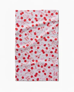 Geometry Tea Towel Cute Cherry Online