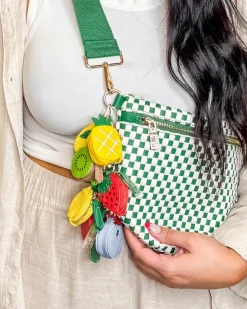 Pretty Simple Cutie Fruit Bag Charm - Kiwi Outlet