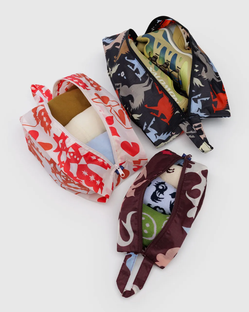 Baggu 3D Zip Set - Western Cut-Outs Hot