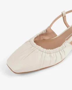 Intentionally Blank Daff Sling Back Shoe - Creme Best