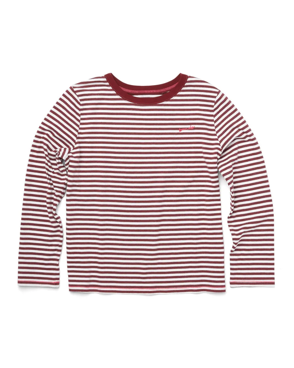 ban.do Dahlia Stripe Long Sleeve Boxy Tee Online