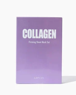 Lapcos Daily Firming Facial Skin Mask - Set Of 5 Collagen Clearance