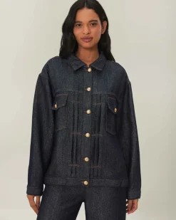 Farm Rio Denim Shine Jacket Hot
