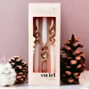 Pink Stories Dip Dye Swirl Candles - Ballet Slippers Hot