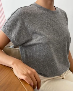 Le Bon Shoppe Ease Tee - Heather Grey Clearance