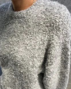 Le Bon Shoppe Envie Sweater - Heather Grey Outlet