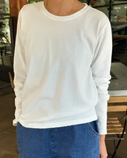 Le Bon Shoppe Everyday Long Sleeve Top - Vintage White Hot