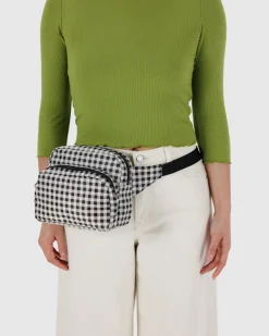 Baggu Fanny Pack - Black & White Gingham