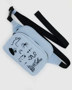 Baggu Fanny Pack - Embroidered Ballet Icons Outlet