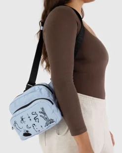 Baggu Fanny Pack - Embroidered Ballet Icons Outlet