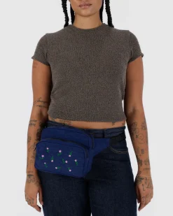 Baggu Fanny Pack - Embroidered Wildflower Online