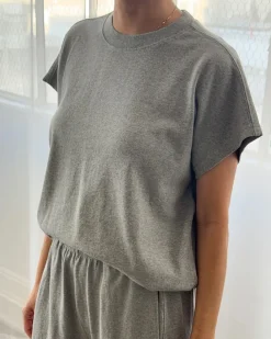 Le Bon Shoppe Fei Tee - Heather Grey New