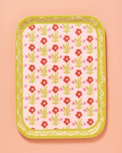 One & Only Paper Flower Bent Birch Serving Tray Outlet