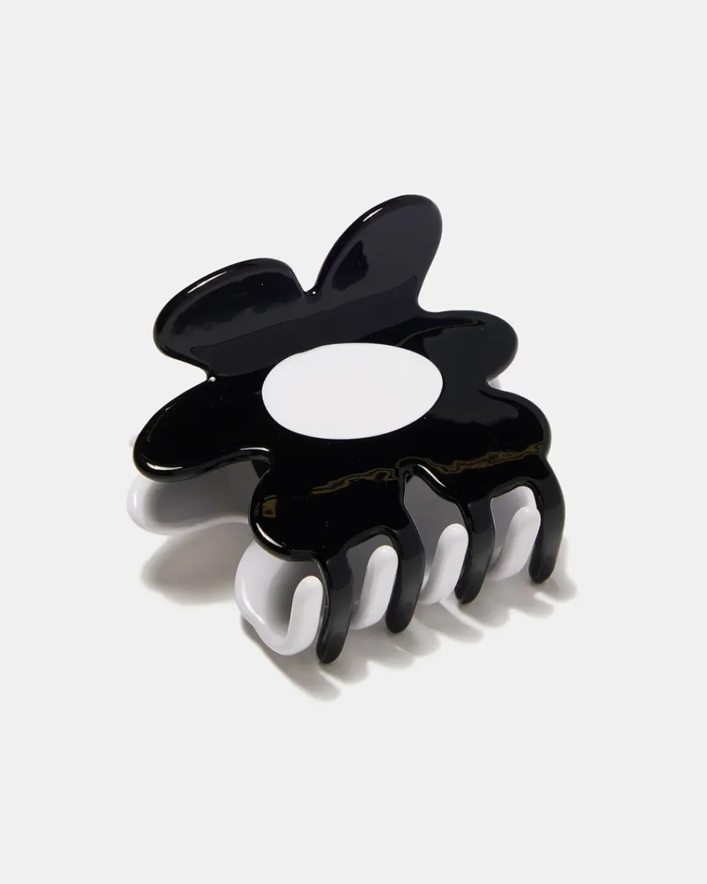 Chunks Flower Claw - Black + White Discount
