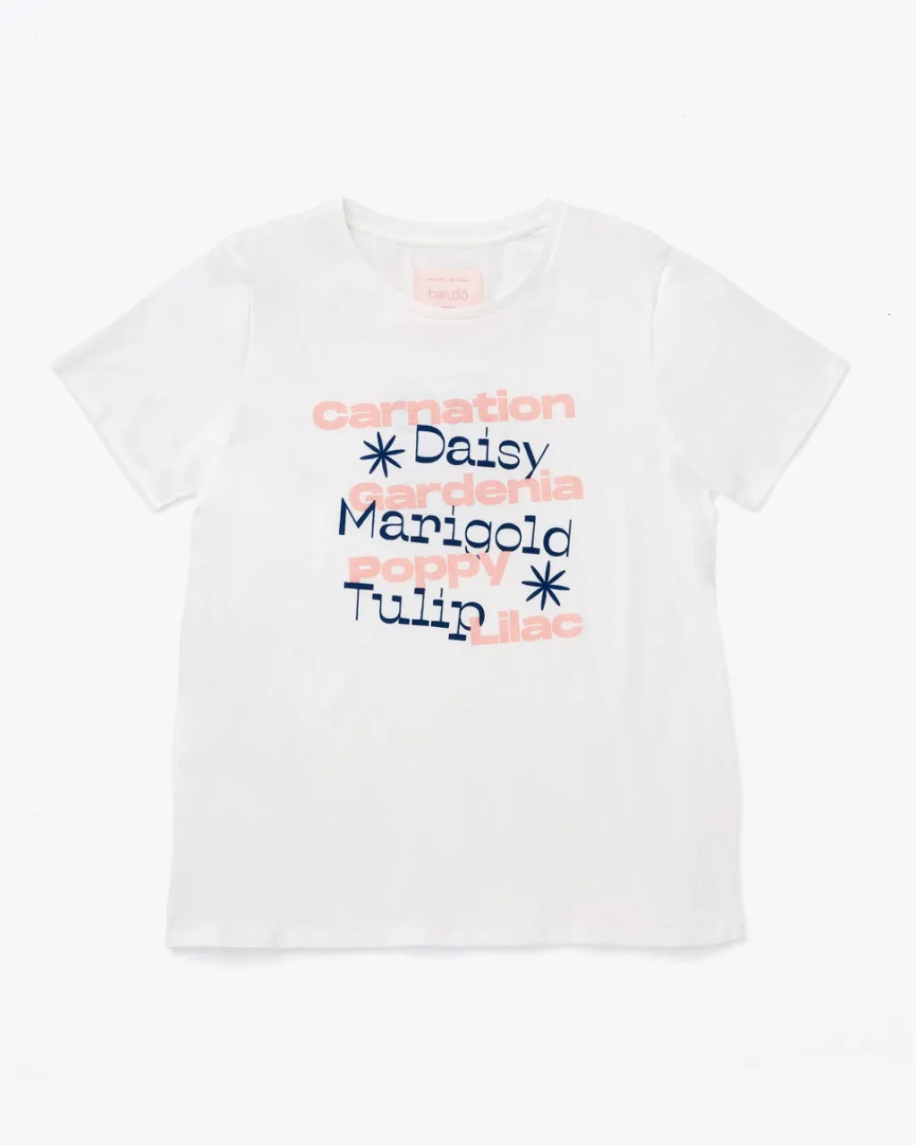 ban.do Flower List Tee Discount