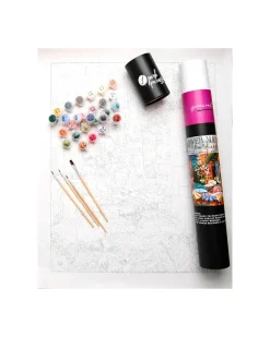 Pink Picasso Kits Flower Market Paint By Numbers - Portofino New