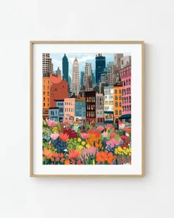 Pink Picasso Kits Flower Market Paint By Numbers - NYC