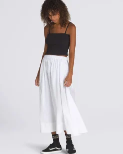 Vans Francesca Full Skirt - White