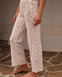 Free People Fresh In Love Lounge Set - Bluebird Combo Discount