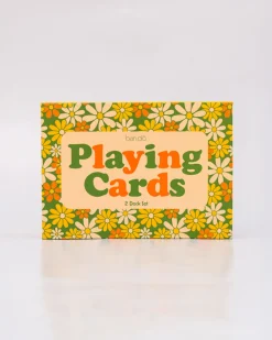 ban.do Game Night! Double Deck Playing Cards - Floral Clearance
