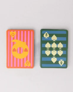 ban.do Game On! Waterproof Playing Cards - Colorful Plaid New