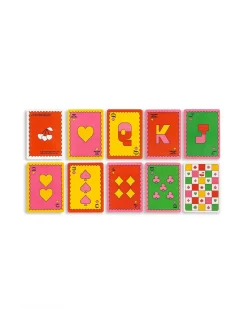 ban.do Game On! Waterproof Playing Cards - Colorful Checker Best