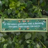 Pippi Post Garden and a Library Canvas Banner Sale
