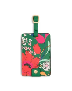 ban.do Getaway Luggage Tag - emerald super bloom Hot