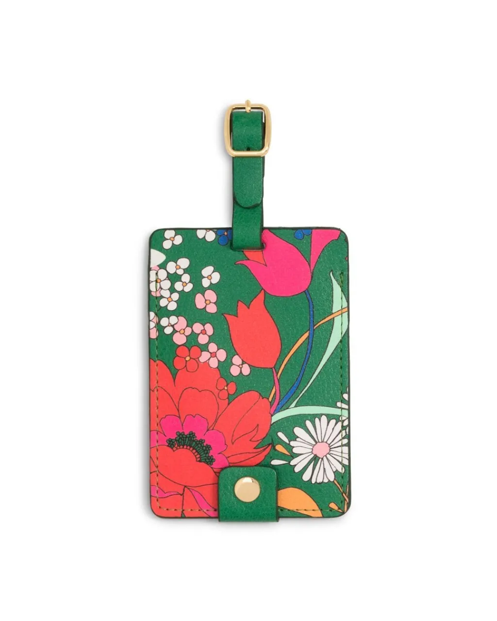 ban.do Getaway Luggage Tag - emerald super bloom Hot