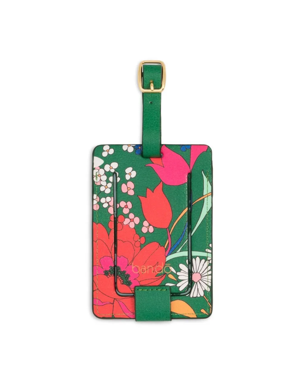 ban.do Getaway Luggage Tag - emerald super bloom Hot