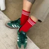 Le Bon Shoppe Girlfriend Socks - Scarlet New