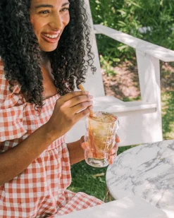 Teaspressa Glass Cloud Cup - Amber Hot