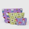 Baggu Go Pouch Set - Hello Kitty And Friends Florals Sale