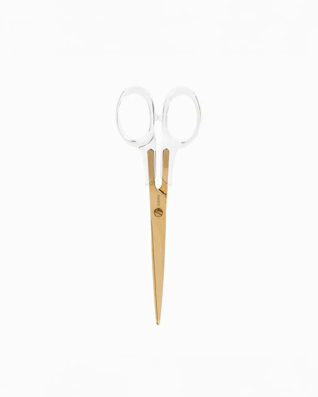 Poketo Gold Acrylic Scissors New