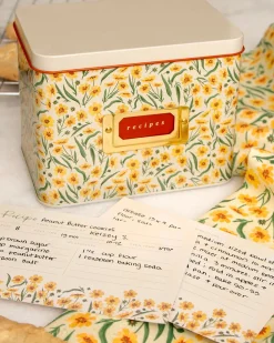 1canoe2 Tin Recipe Box Goldenmane New