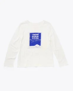 ban.do Good Book Long Sleeve Boxy Tee Best
