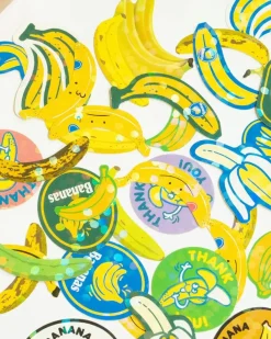 Greeting Life America Hako Stickers - Banana Hot