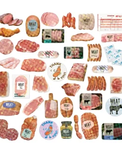 Greeting Life America Hako Stickers - Meat Outlet