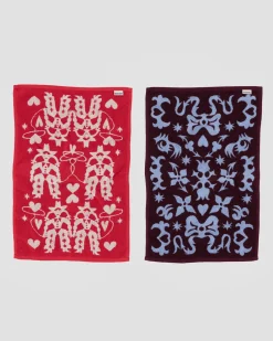 Baggu Hand Towel Set Of 2 - Western Clearance