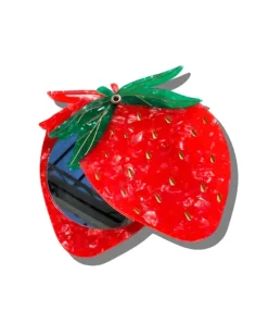 Solar Eclipse Hand-Painted Compact Mirror Strawberry Outlet