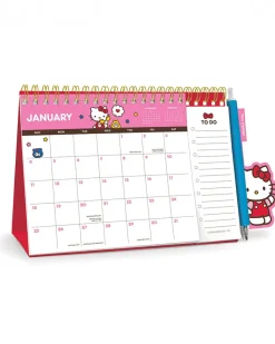 Studio Oh! Hello Kitty 2026 Easel Desk Calendar Hot