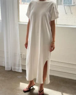 Le Bon Shoppe Her Dress - White Cotton Online