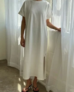 Le Bon Shoppe Her Dress - White Cotton Online