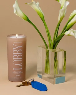 Vacation Sunscreen Candle High Ceiling Resort Lobby Clearance
