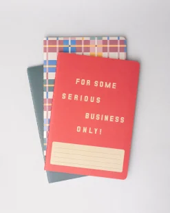 ban.do Hold That Thought Notebook Set - Serious Business Only Clearance