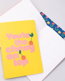 ban.do Hold That Thought Notebook Set - You're The Cherry On Top Discount