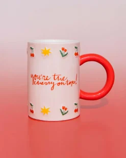 ban.do Hot Stuff Ceramic Mug - Cherry on Top