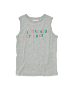 ban.do I Washed My Face Muscle Tank Hot